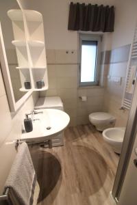 Een badkamer bij A Casa di Leo