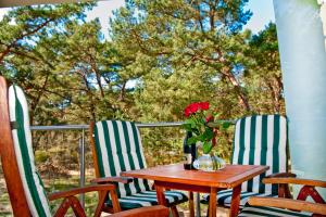 Balkon lub taras w obiekcie Willa 4 Żywioły BlueApart Jurata
