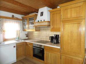 A cozinha ou cozinha compacta de Ferienhaus Schett