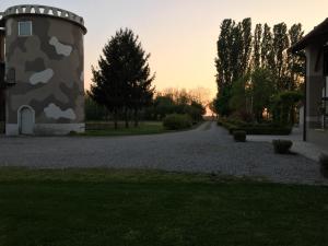 Zahrada ubytování B&B Cascina Sagrestia