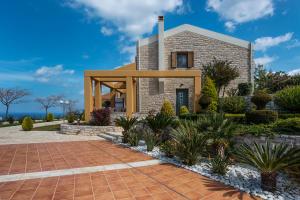 Zahrada ubytování Enastron Villas