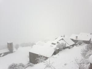 La Coberta-Lo Paller del Coc v zimě