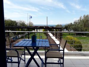 Balkón nebo terasa v ubytování Hotel Dimitra