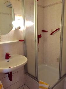 Koupelna v ubytování Hotel Kull von Schmidsfelden