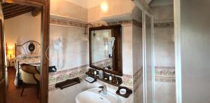 Et badeværelse på Villa Loghino