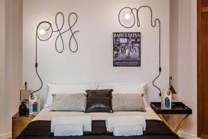 Ein Bett oder Betten in einem Zimmer der Unterkunft Sweett - Pedrera Department 24