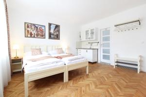 Posteľ alebo postele v izbe v ubytovaní Villa Gallistl
