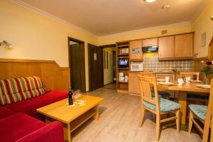 Kuchyň nebo kuchyňský kout v ubytování Apparthotel Panorama
