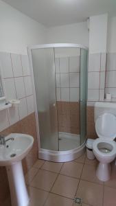 Koupelna v ubytování Casa Antonia