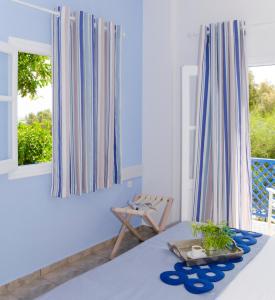 A balcony or terrace at Mouras studios