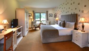 Voodi või voodid majutusasutuse Kiltimagh Park Hotel toas