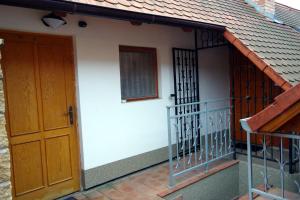 Balkón nebo terasa v ubytování Sklep u Veselých