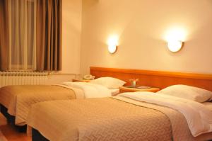 Letto o letti in una camera di Hotel Terex