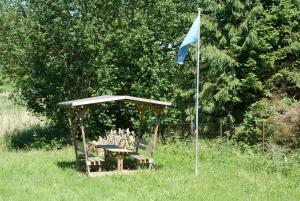 Zahrada ubytování Ferienwohnungen am kleinen See