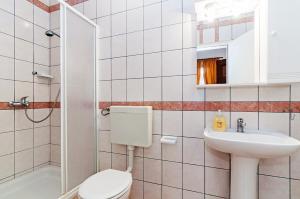 Kúpeľňa v ubytovaní Villa Mare Apartments