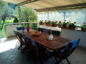 Balkón nebo terasa v ubytování B&B agli Ulivi