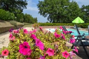 A garden outside Casale Montemoro