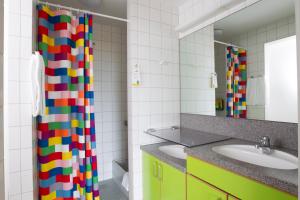 Koupelna v ubytování Hotel Legoland
