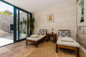 Posezení v ubytování Studio apartment Antica