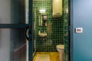 Koupelna v ubytování Studio apartment Antica
