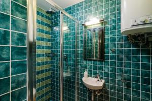 Koupelna v ubytování Studio apartment Antica