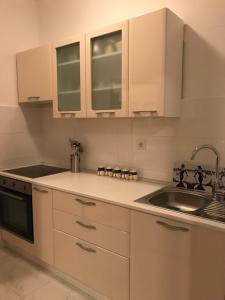 Kuchyň nebo kuchyňský kout v ubytování Clementa Apartment