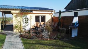 Ein Garten an der Unterkunft Spreewaldhäuser Wiesner