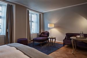 Posezení v ubytování Boutique Hotel La Couronne