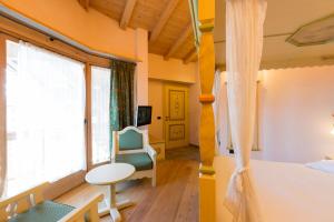 Posteľ alebo postele v izbe v ubytovaní Hotel Pontiglia