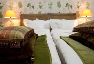 Voodi või voodid majutusasutuse Eriksberg Hotel & Nature Reserve toas