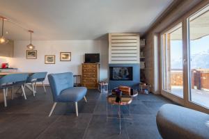 Televiisor ja/või meelelahutuskeskus majutusasutuses Apartment La Forêt 5 - Spa access - Centre Station