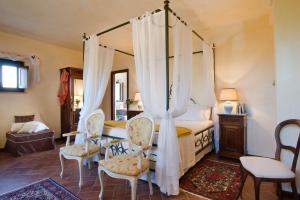 Torre Palombara - Dimora Storica客房内的一张或多张床位