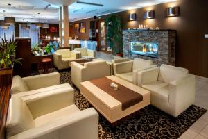 Posezení v ubytování Hotel Bystricka