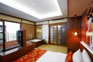 Ramada by Wyndham Podgorica客房内的一张或多张床位