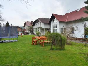 Zahrada ubytování Villa Orzechowski