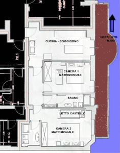 The floor plan of Beaurivage