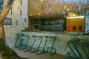 Majoituspaikan Grillo Tres Puntas Eco-Hostel baari tai lounge-tila