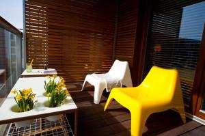 Posedenie v ubytovaní Apartament Wśród Drzew