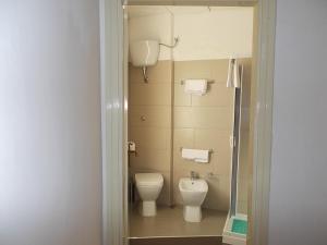 Koupelna v ubytování Albergo Del Sole
