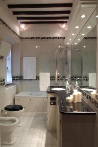 Koupelna v ubytování Villa ai Cedri