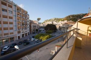 a view of a city street with cars and buildings at Casa Madonna delle Grazie in Modica