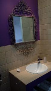 Kúpeľňa v ubytovaní Hotel Valdelinares (Soria)