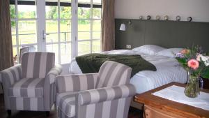 Postel nebo postele na pokoji v ubytování De Turfstaeker