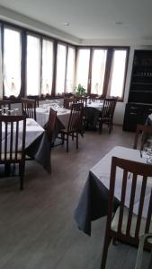 A seating area at Albergo Ristorante Bismantova