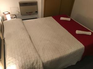Postel nebo postele na pokoji v ubytování Hotel Antares