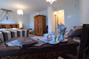 Posezení v ubytování B&B Magiré