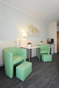 Posezení v ubytování Hotel garni Haus am Meer