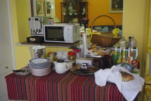 Kuchyň nebo kuchyňský kout v ubytování B&B Via Roma