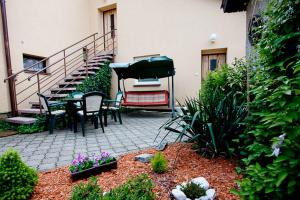 Zahrada ubytování Pension Karst Blansko