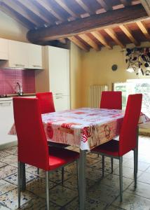 Dining area in the country house